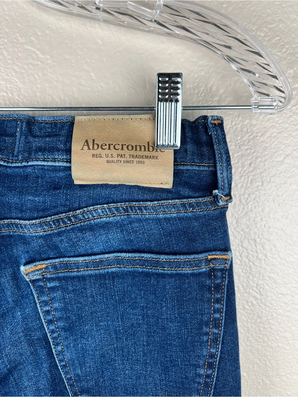 Abercrombie Kids Skinny Jeans 11/12 Short Dark Wash